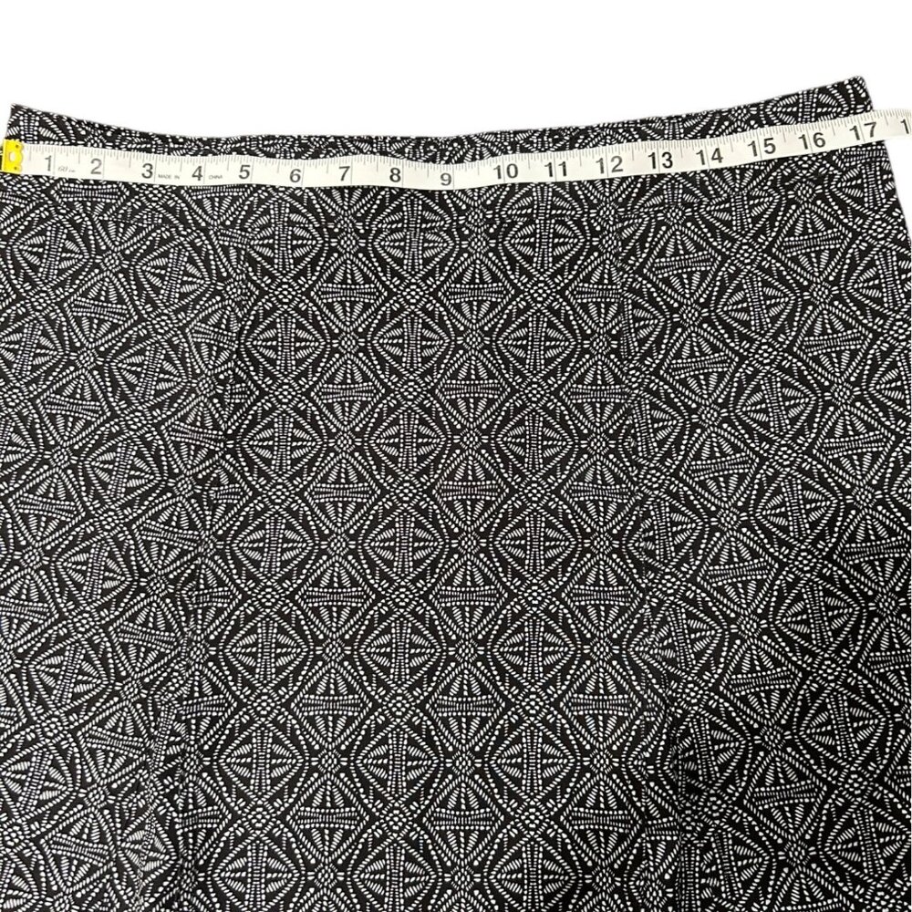 Rip Skirt Women's Size L Skirt Wrap Hawaiian Black Pearl Batik Print Black White - Picture 5 of 7
